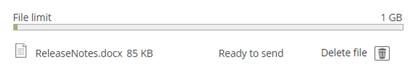 Delete uploaded files